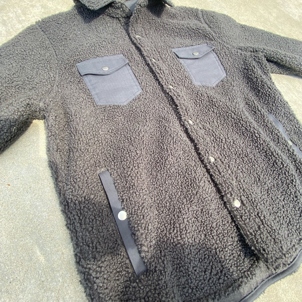 Grey Fleece Jacket - image 2
